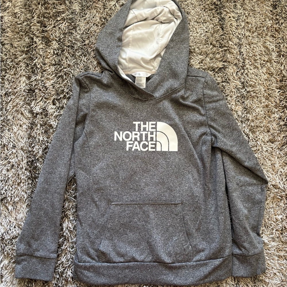 The North Face hoodie.